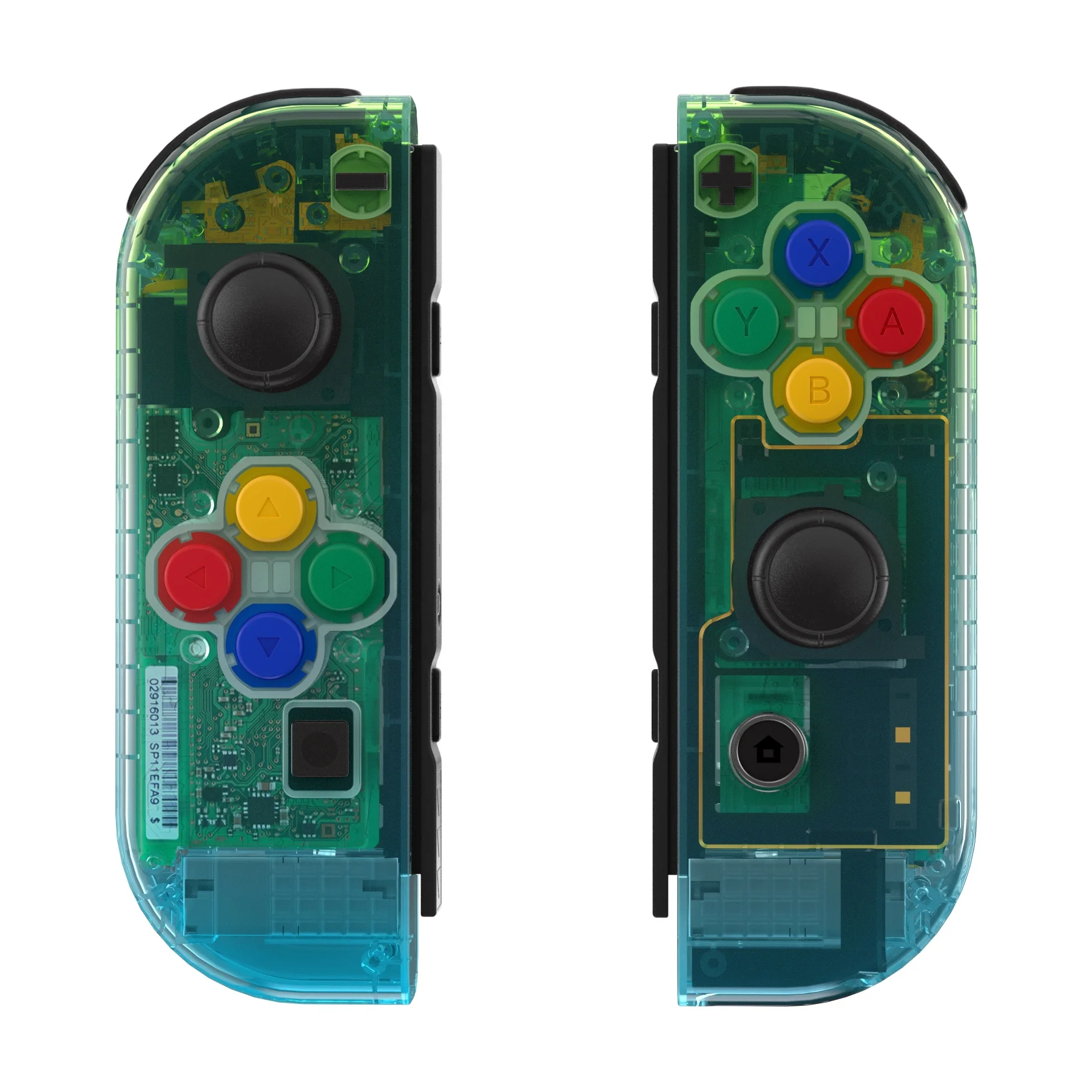 

New Clear eXtremeRate NS OLED Front Frames Shell Mod For Nintendo Switch For Gamepad Nintendo Switch joy con Cover