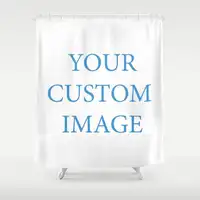 

Wholesale Full Color Printing Personalized Custom Printed Shower Curtain