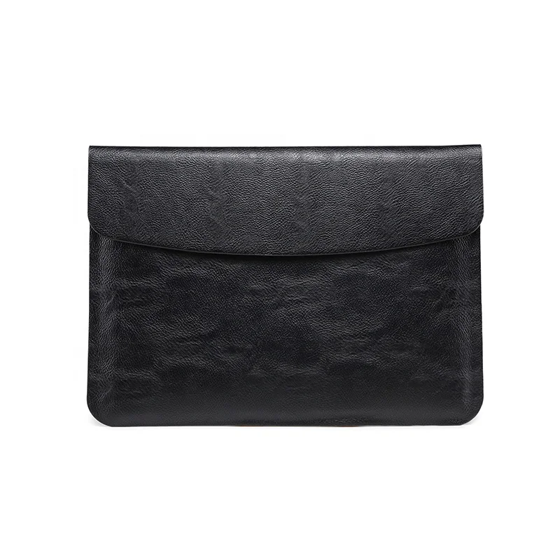 

hot selling envelope leather laptop sleeve bag for men