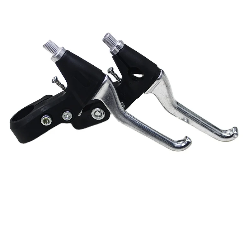 

bike parts MTB handle bar brake set half alloy brake lever, Sliver