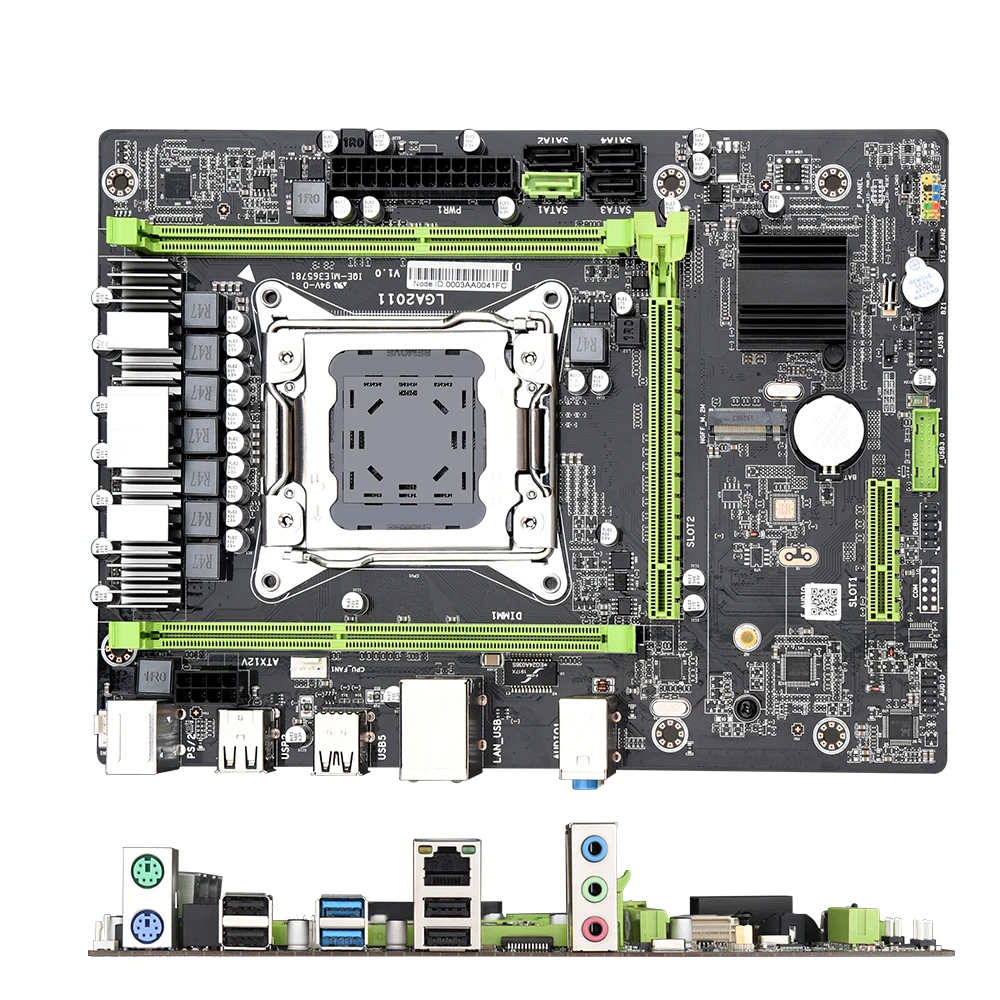 

x79 3060 graphics card motherboard x79 with DDR3 16GB USB SATA 3.0 computer motherboard X79m-s 3.0