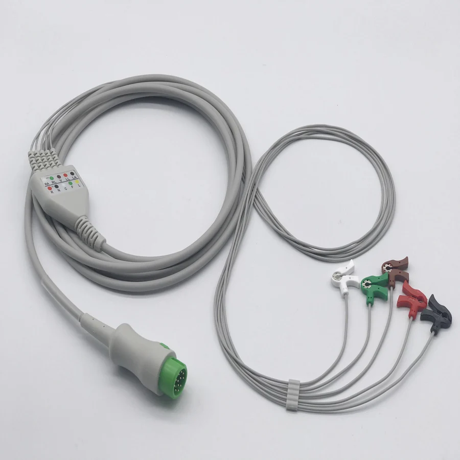 12pin Mindray BeneView  N17/N15/N12 ECG cable