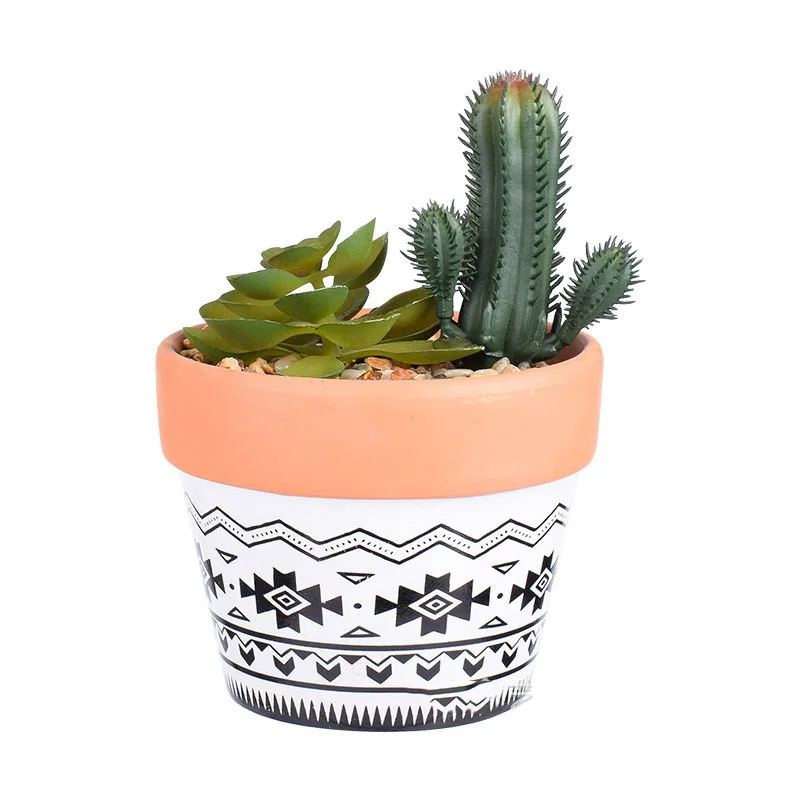 

Hot Sale Plantas Ornamentales Macetas De Cersmica Para Suculentas Faux Plants Pots Succulent Plant Sale Artificial Indoor Plants, Customizable