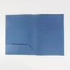 Factory direct sell simple custom logo a4 kraft paper pocket file folder as conference document folder/office stationery