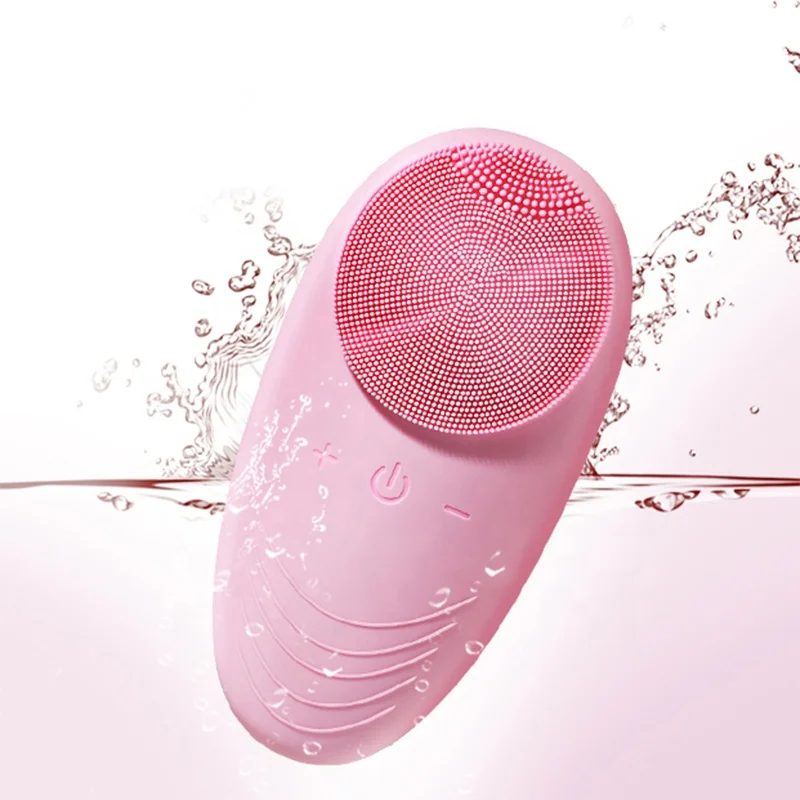 

Massager Waterproof Deep Ultrasonic Skin Private Label 5 In 1 Sonic Electrical Electric Silicone Face Facial Cleansing Brush