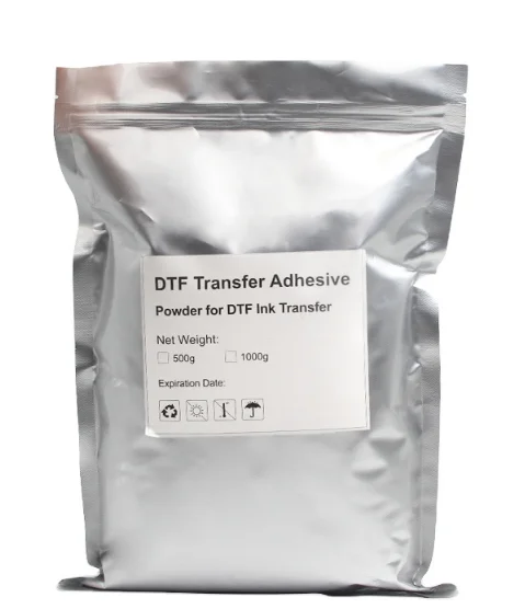 

Supercolor PET DTF Hot Melt Adhesive Black Powder 1KG/Bag Shaker DTF PU For DTF Transfer Printer