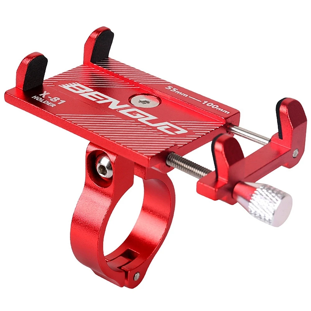 

Aluminum Bicycle Phone Holder Soporte Bicicleta for 3.5-7 Inch Smartphone China Red Color Box Xuku 101