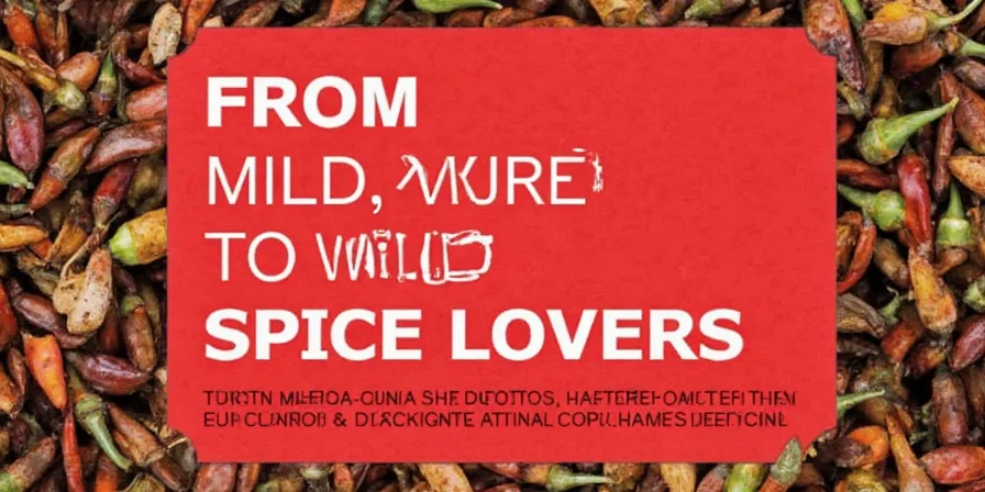 Cheerful cook holding a handful of dried peppers with a grin