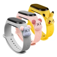 

Bracelet for Xiaomi Mi Band 4 Sport Strap watch Silicone wrist strap For xiaomi mi band 4 accessories bracelet Miband 4 Strap