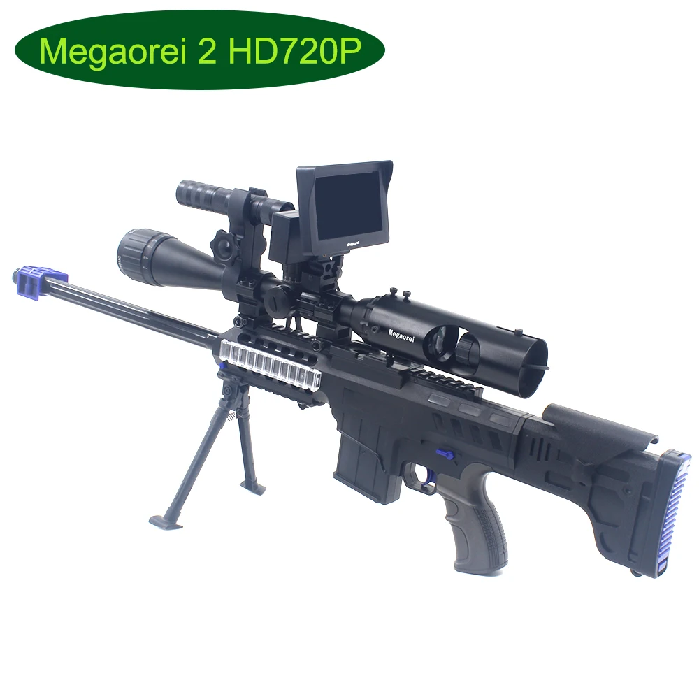 

Hot Newest megaorei 2 outdoor hunting Tactical digital Infrared night vision riflescope with 720P video record super anti shock