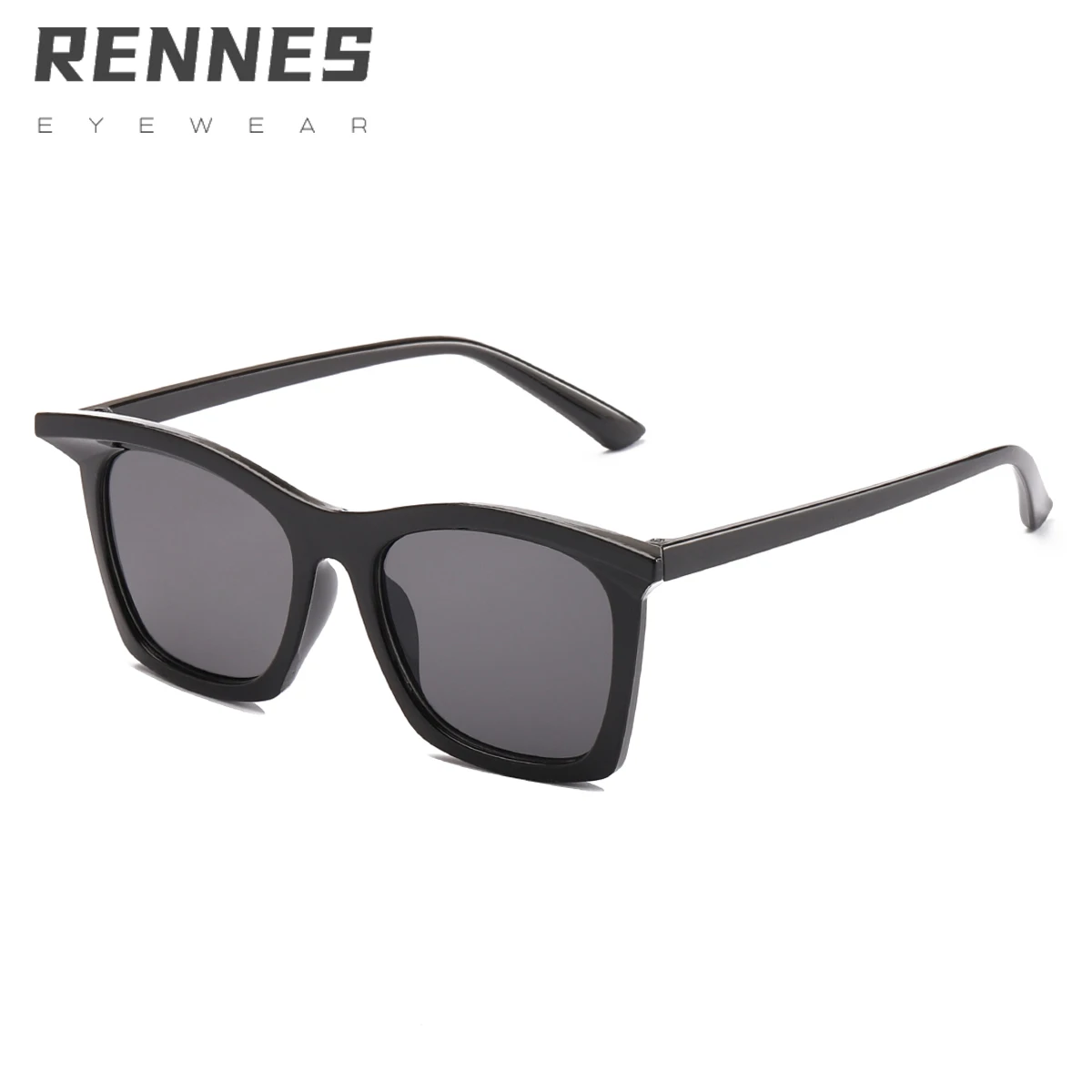 

RENNES Oversize frame custom logo acetate sunglasses polarized lens wholesale