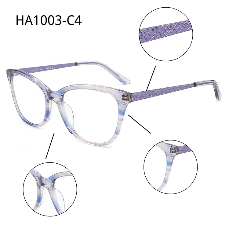 

Wholesale Glass Spectacle Frames Optical Glasses Unisex Metal Eye Glasses Optical Glasses