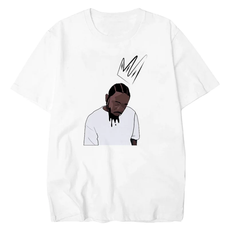 

2021 New Design High Quality 100% Cotton Kendrick Lammer Men T Shirt Oversized Male T-Shirts, Shown