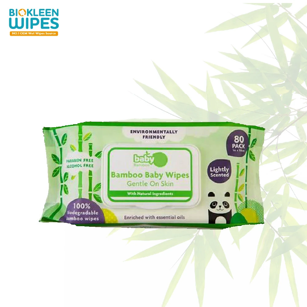 

Biokleen disposable bamboo wipes organic bamboo wet wipes eco bamboo baby wipes alcohol free