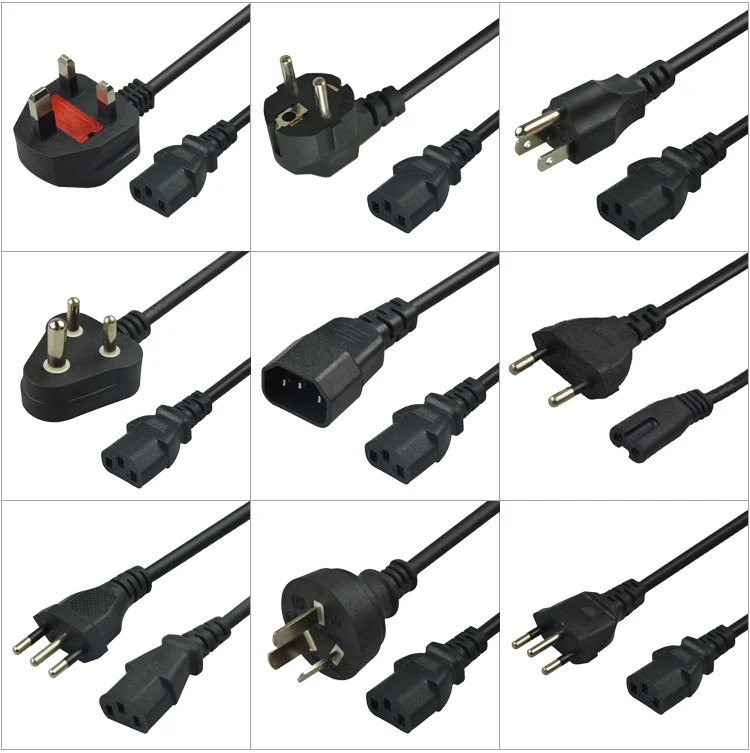 SIPU Wholesale price 3pin India Plug Power Cord copper electric wires cables - ANKUX.COM