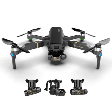 

KAI ONE Pro/Max GPS Drone 8K HD Dual Camera Three-axis gimbal Brushless Motor Rc Distance 1.2km With 5G Wifi Quadcopter