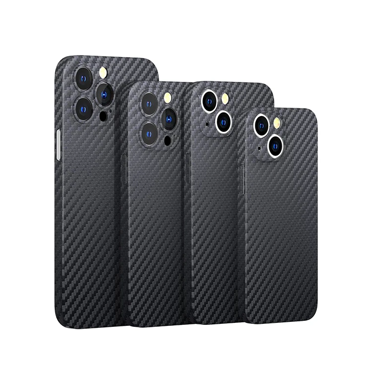 

Wholesale Mobile Phone For iPhone 13 Super Thin Case PP Cellphone Back Cover For iPhone 13 Carbon Fiber Pattern Cool Case, Basic colors, solid black, frosted black, frosted white