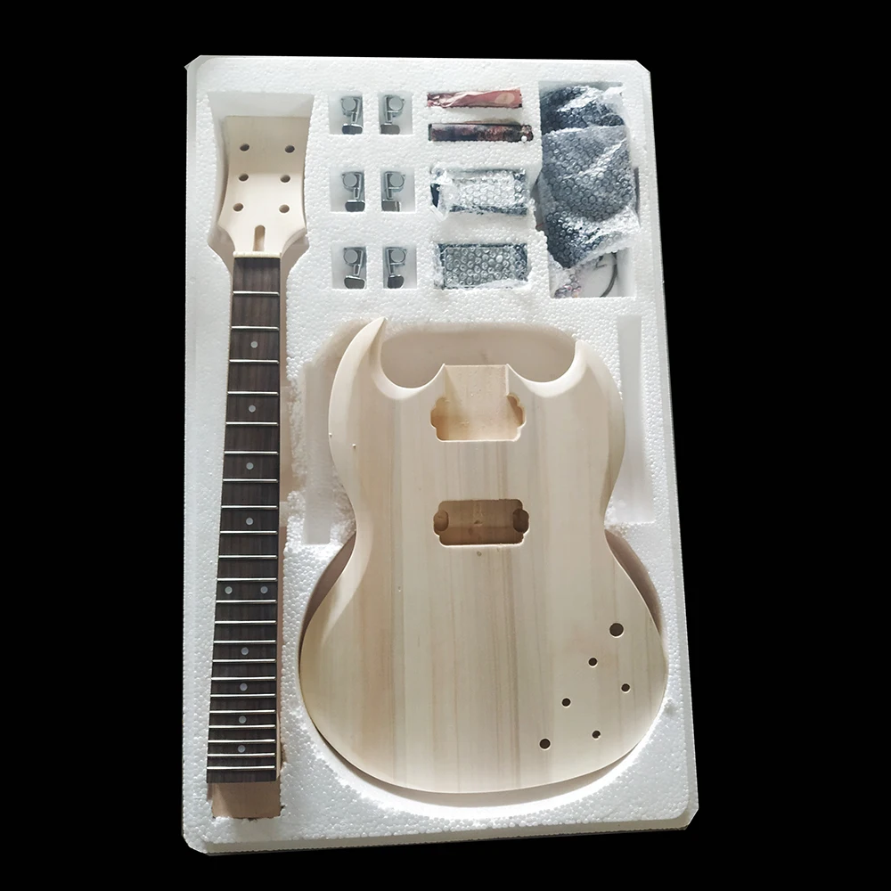 China Electric Guitar Supplier 6 Strings Diy Electric Bass Guitar Kits