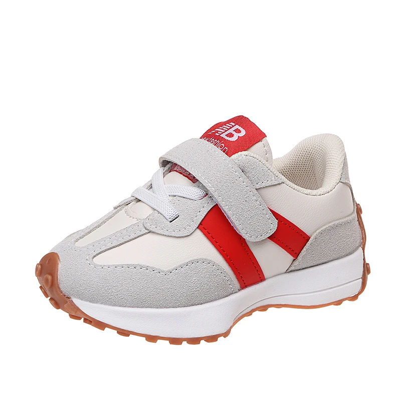 

School Comfortable Kids Sports Shoes Children Running Sneakers, Red/blue