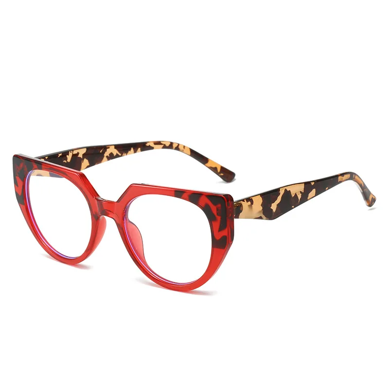 

5214 beauty cat eye eye glasses trendy retro cat eye optical frame custom tr90 blue light blocking glasses computer women