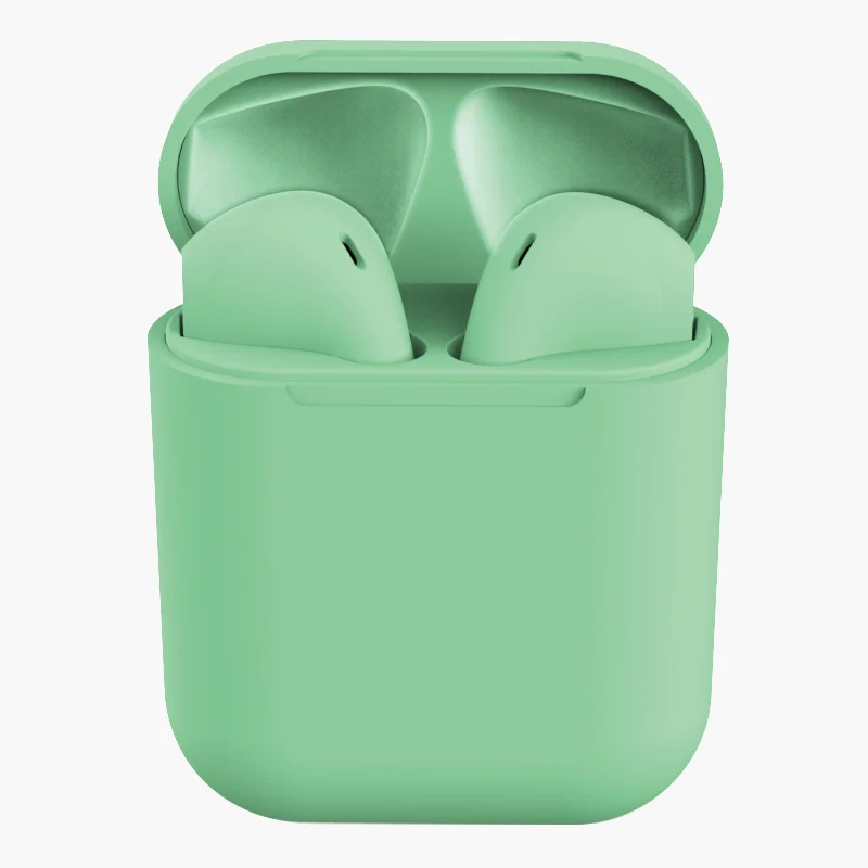 

Made In China Pop-Up Wireless Earbuds Macaron Inpods 12 Earbuds BT Inpods 12 I12 Earbuds, Matte black, white, gray, pink, yellow, blue, green