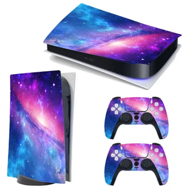 

2021 hot sale Custom Design Faceplate Shell Pvc Vinyl Decal For PS 5 Ps5 Playstation 5 Case Cover Ps5 Console Skin Sticker