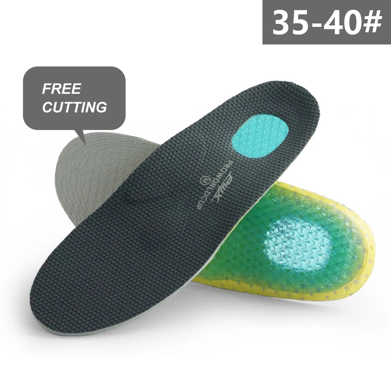 

Hot Sales Comfortable Men and Women Arch Support Gel Insole For Outdoor Running