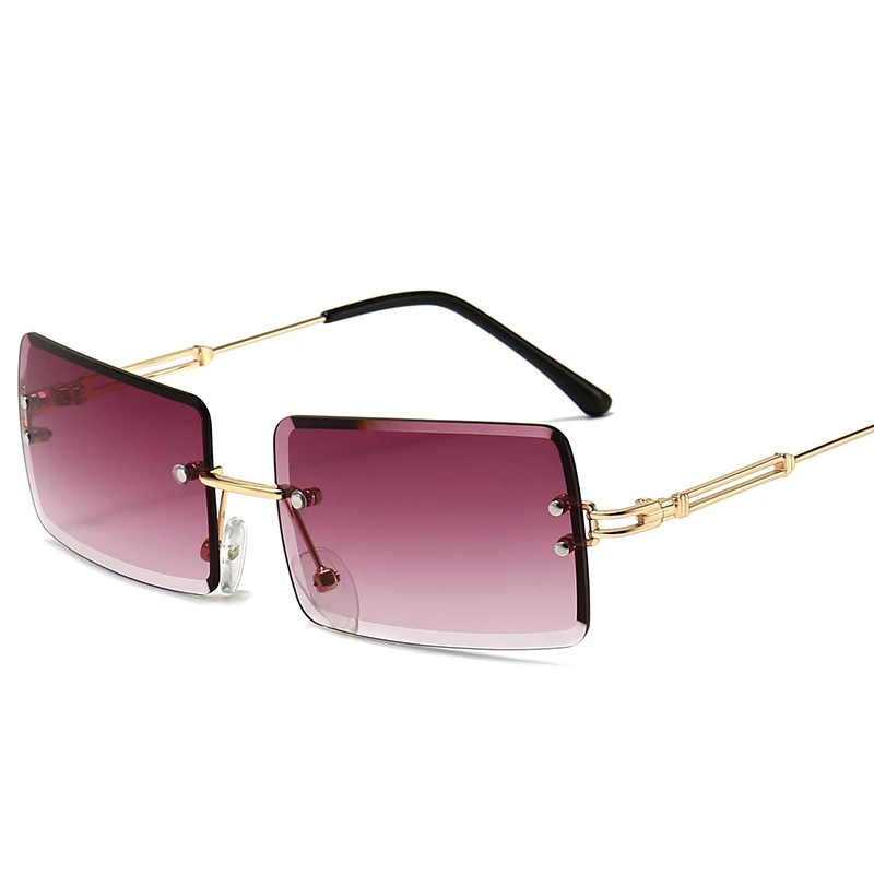 

Uv400 Sunglass Vendor Luxury 2021 Women Channel Rectangle Sunglasses Sun Glasses
