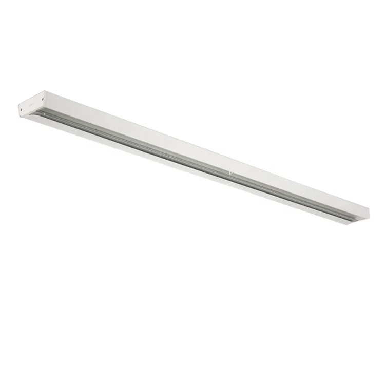 Modern interior soft light eye protection integrated waterproof recessed office supermarket led tube fixture linear light