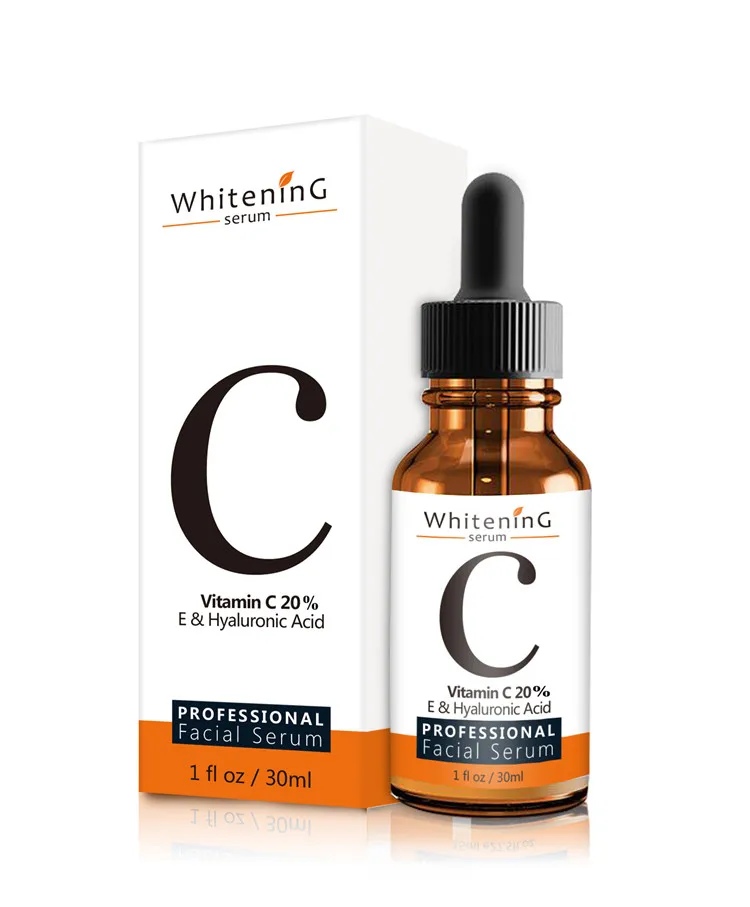 

Best Selling Products Vitamin C &E Hyaluronic Acid Serum Moisturizing Skin Whitening 20% Vitamin C Serum for Face Care, Transparent