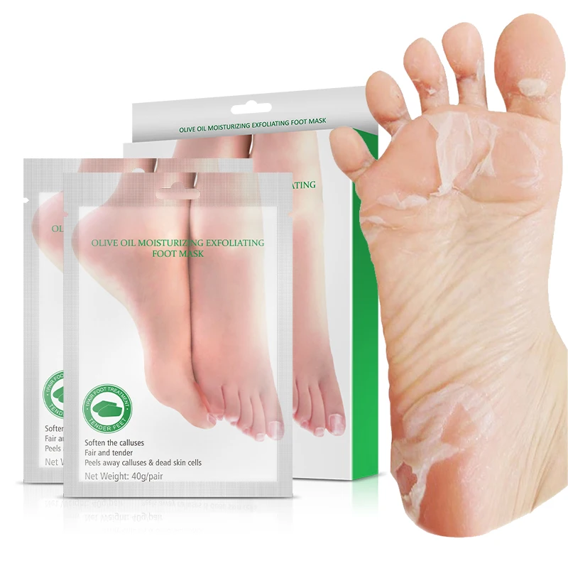 

Private Label Hot Selling Exfoliating Foot Peel Mask foot exfoliation peeling foot mask