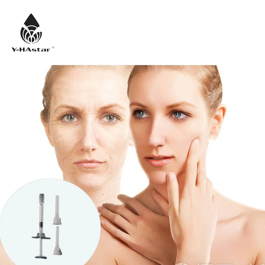 

Skin care Dermal filler 2ml Hyaluronic acid gel injection for wrinkle remove, facial shaping