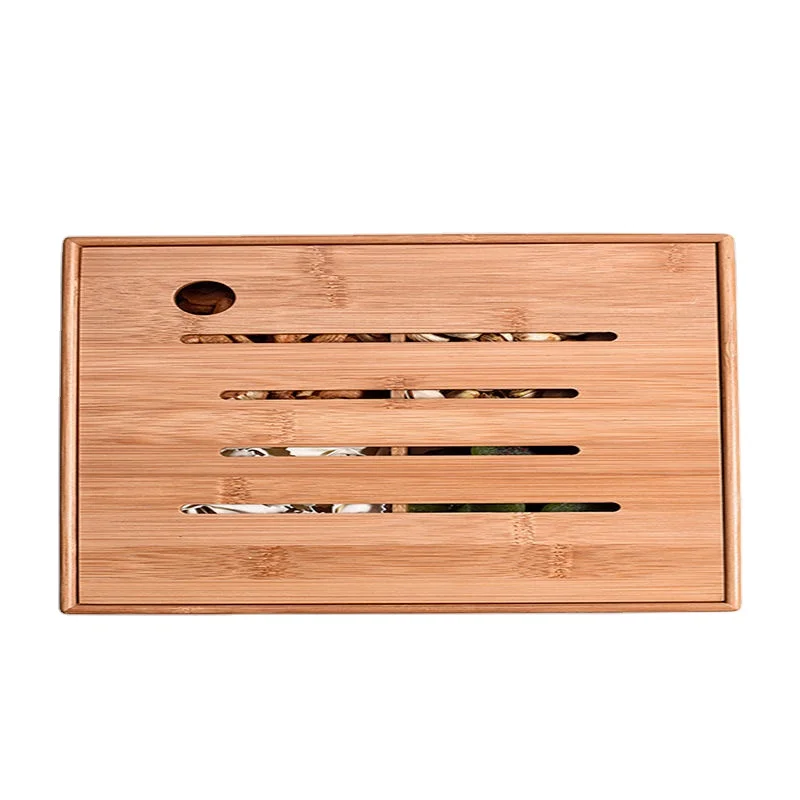 

Bamboo wooden dried fruit box, candy box, four compartments and s, sealed fruit tray