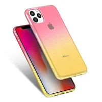 

Colorful transparent gradient ultra thin phone case for iphone x xr xs 11 pro max 2019