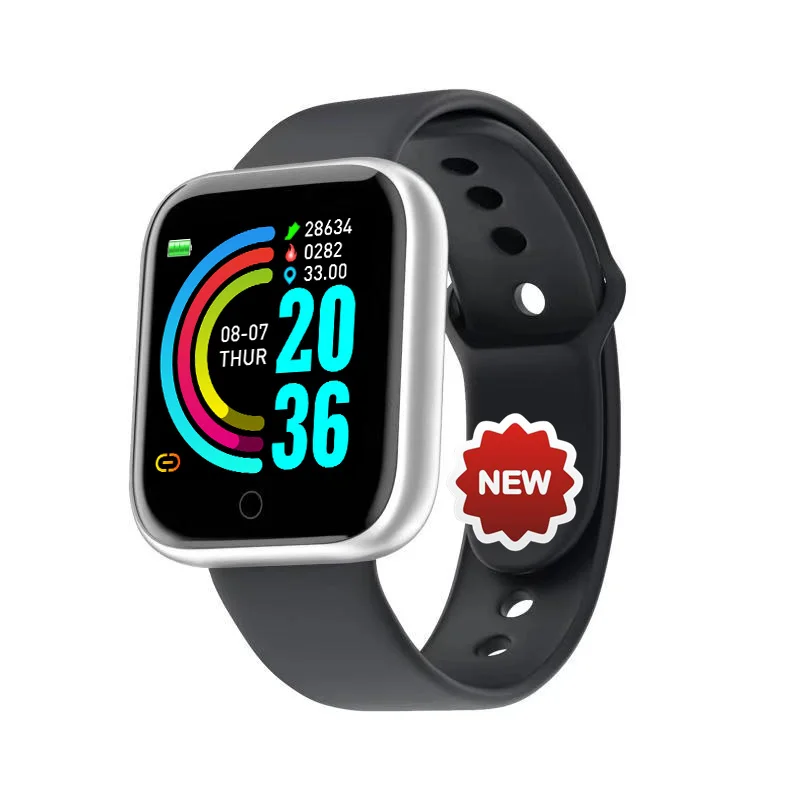 

D20 Smart Watch for Android IOS phone waterproof Heart Rate Blood pressure Oxygen Sport smart watch D20