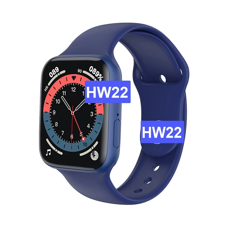 

2021 China Hot Selling BT Call Smart Watch HW22 1.75 reloj inteligent Iwo 13 Watch6 Series 5 6 44mm Big Screen Smartwatch