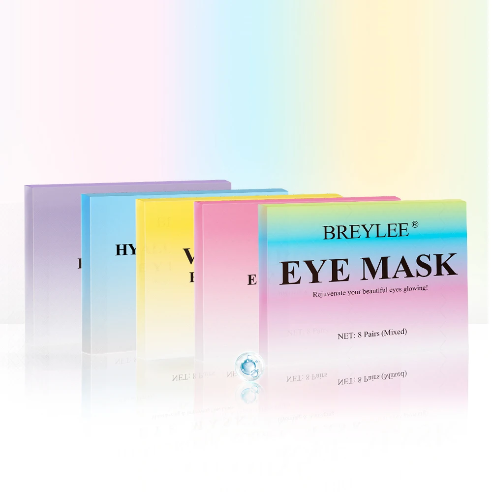 

BREYLEE catton eye serum sheet mask soft texture gel for fine line traveling 5 types 5ml*8 pairs free shipping