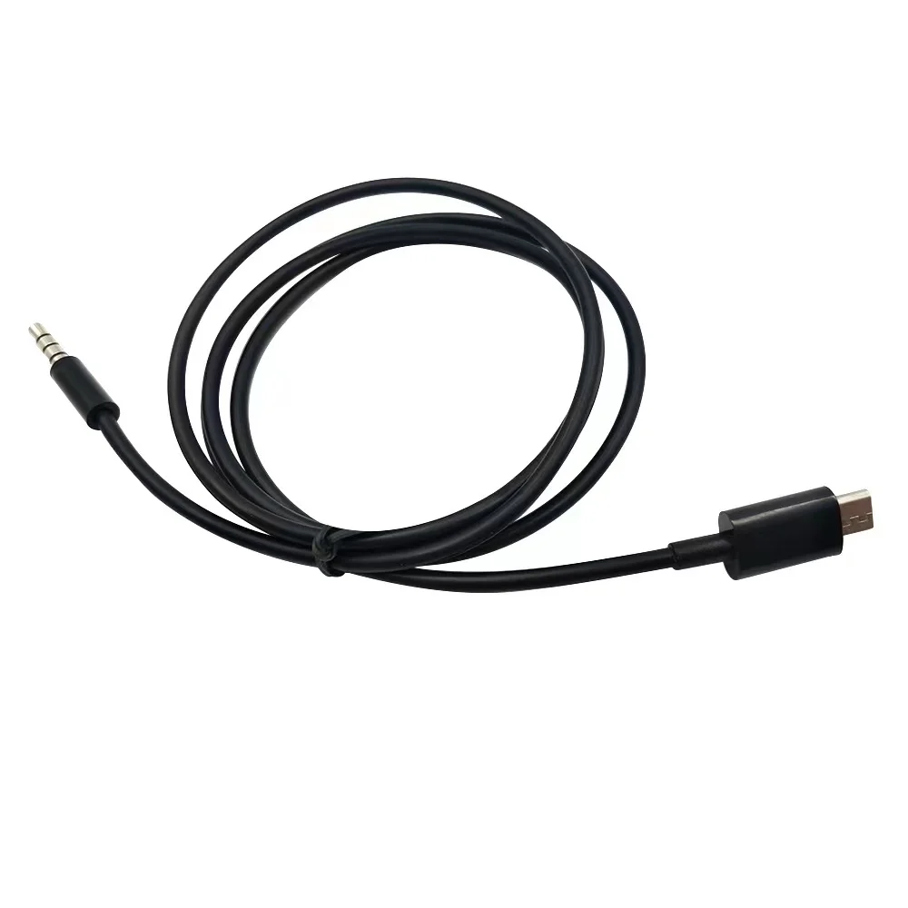 

1m Micro usb 5pin male to 3.5MM Male stereo aux cable top quaity, Black, blue, gray, grey, red, white