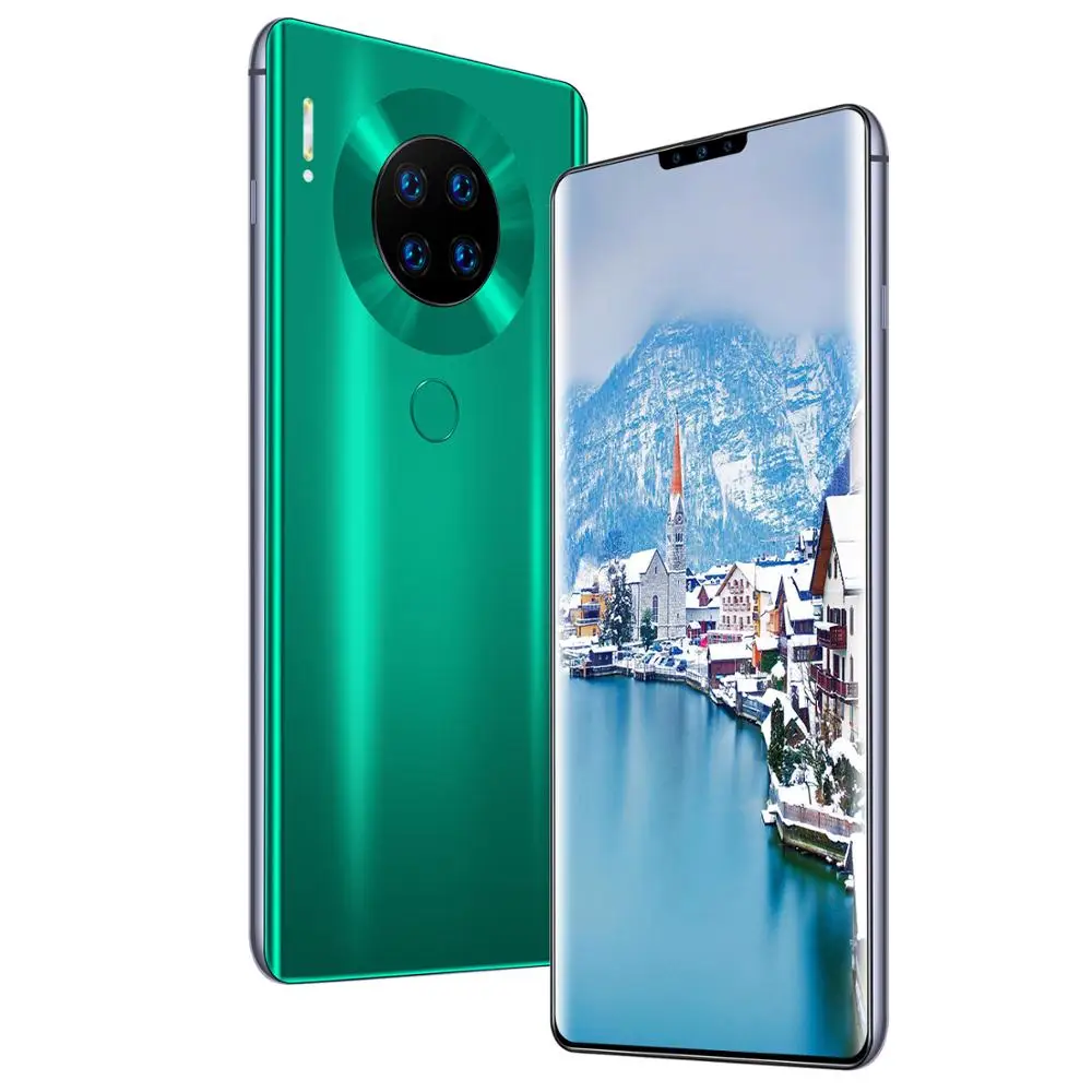 Popular 2020  Mate30pro  6.7 inch touchscreen  8+256G  Fingerprint unlock  13+24MP  android OEM  smartphone