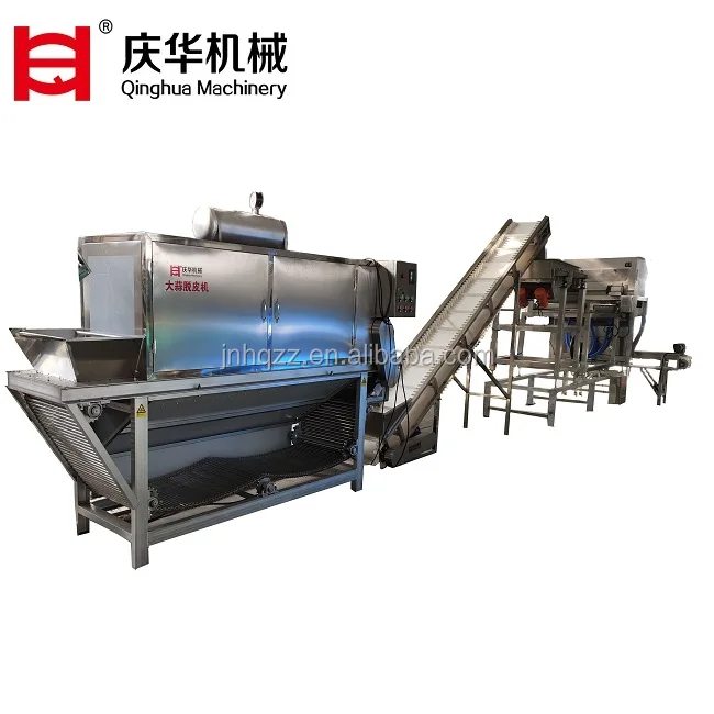 Garlic Peeling Machine Of Automatic Garlic Peeling Production Line