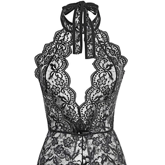 

Sexy underwear mesh perspective jumpsuit, Black,white,burgundy,blue,purple