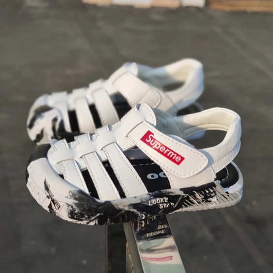 

Summer Boy Sandal 2021 new soft sole non-slip shoe boy bun
