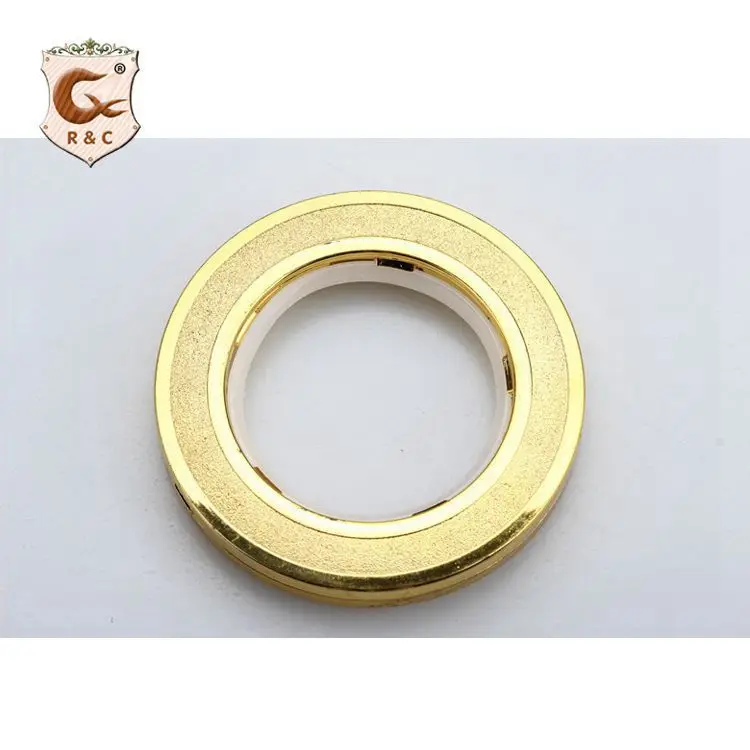 

Perfect Min Curtain Eyelet, Practical Curtain Rod Plastic Gold And Silver Ring Ordinary Curtain Ring/