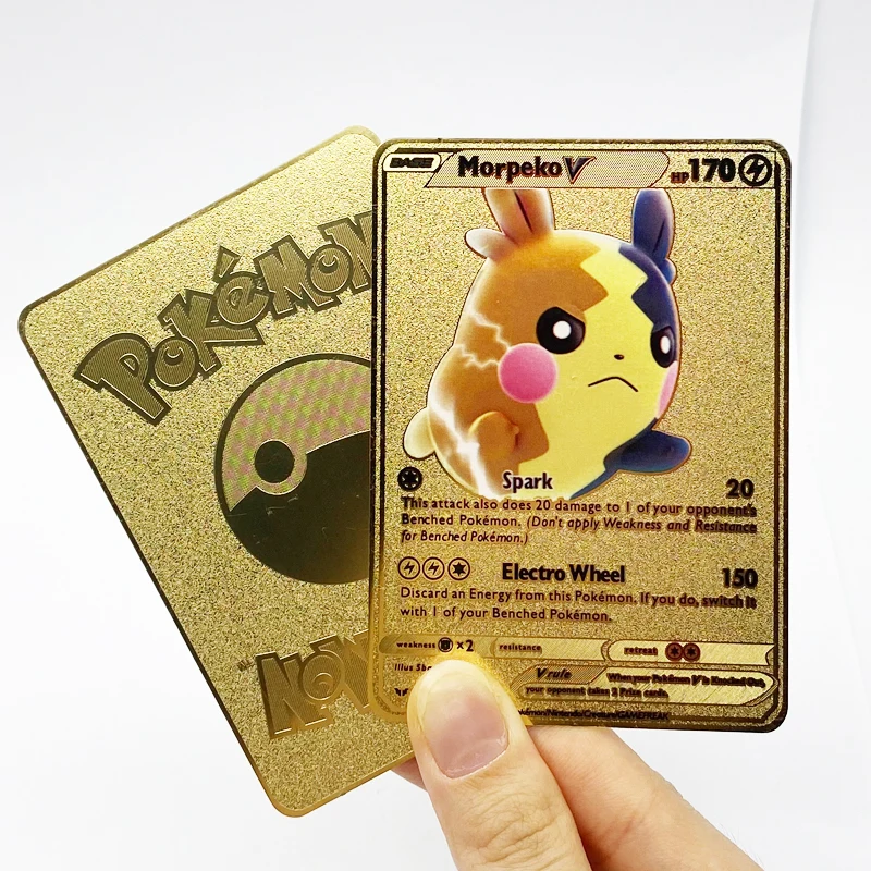 

Fast Shipping Newest Design Full Color Printing Charizard Shiny Gold Cards Trading Cards Game 1st Edition Game Card