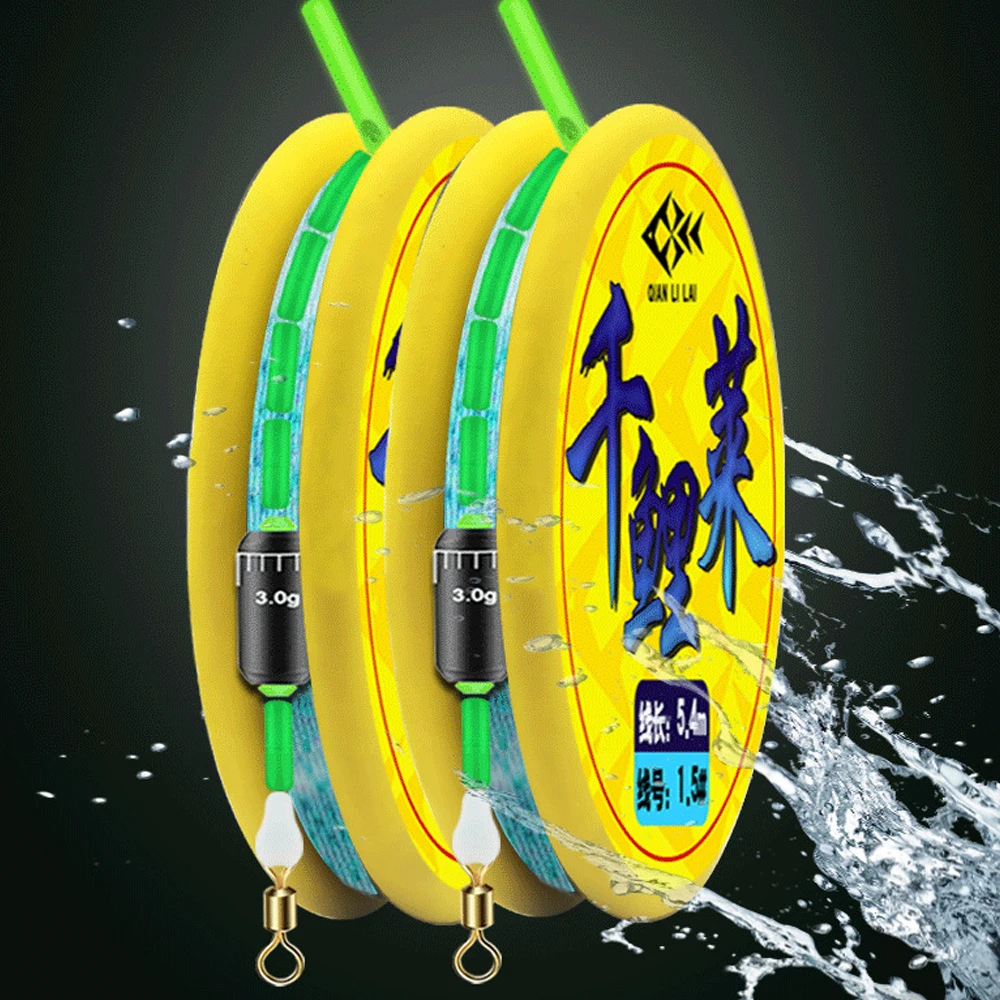 

3.6m-7.2m Nylon Braided Green Strong Pull Power Mainline Silica Gel Carp Sea Lake Fishing Line Accessories