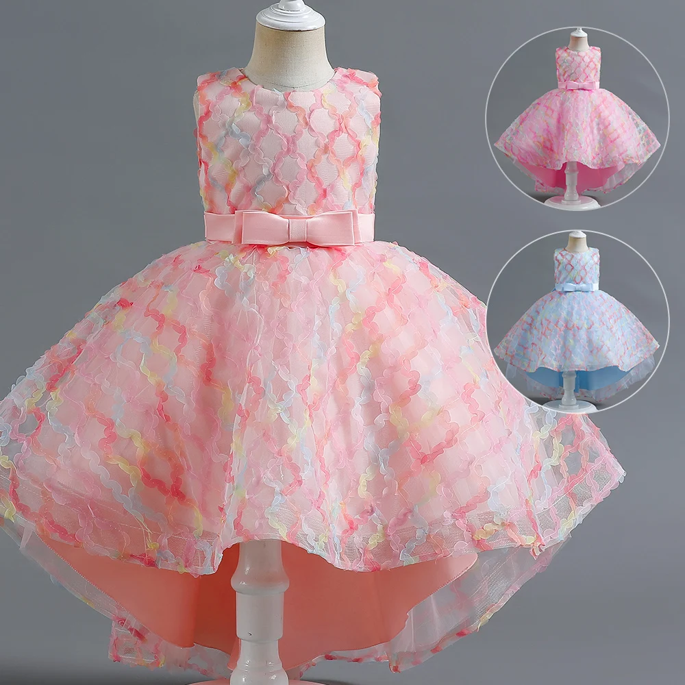 

Girls Christmas Dress for Kids Mesh Princess Dress Children Wedding Birthday Party Vestidos New Year Costume