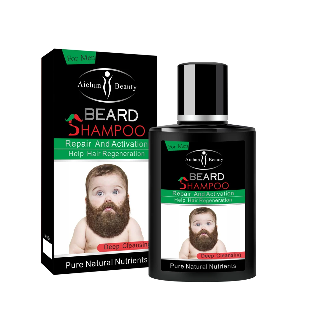 

Hot Sale Beard Wash Men's Beard Shampoo OEM Custom Logo Wholesale