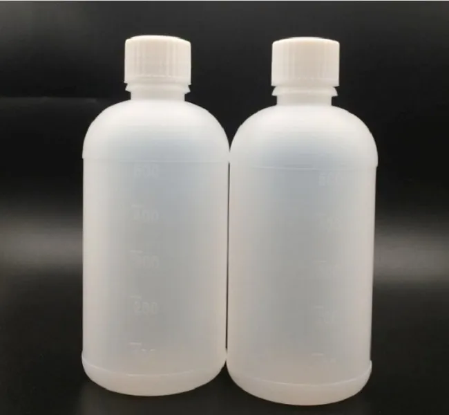 

500ml plastic disposable medicine bottle with plastic cap