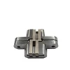 16*70mm Concealed Cross Hinge Bearing Wrap Half Heirloom Hole Inset Flat Latch Door Guide Corner Tools Hardware