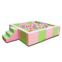 

Wholesale 2019 New Designer Soft Round Colorful Sponge Dry Pool Baby Ball Pit